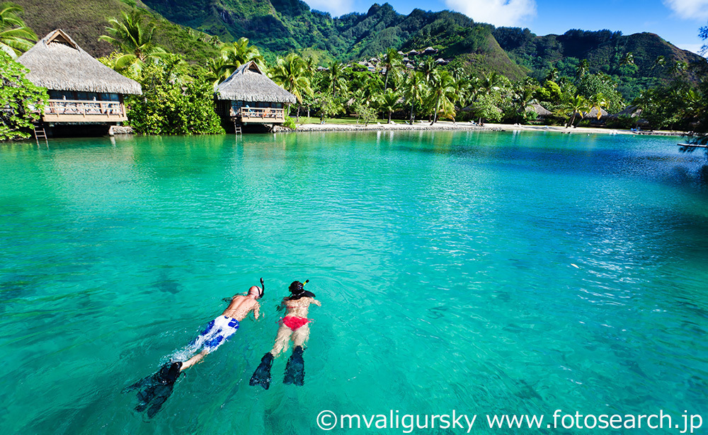 モーレア島(仏領ポリネシア)