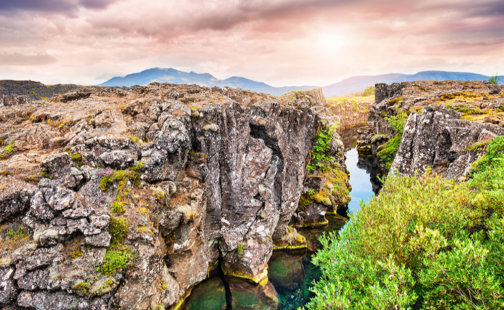 レイキャビク/世界遺産シンクヴェトリル