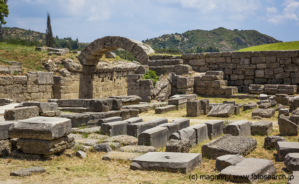 オリンピア遺跡(カタコロン/ギリシャ)