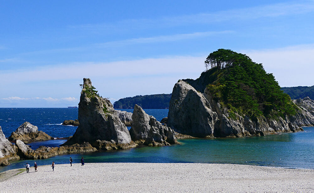 浄土ヶ浜（岩手/宮古）