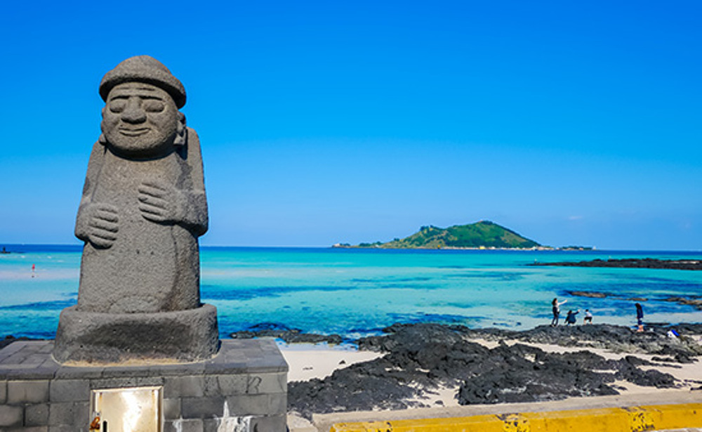 済州島の石像(イメージ)