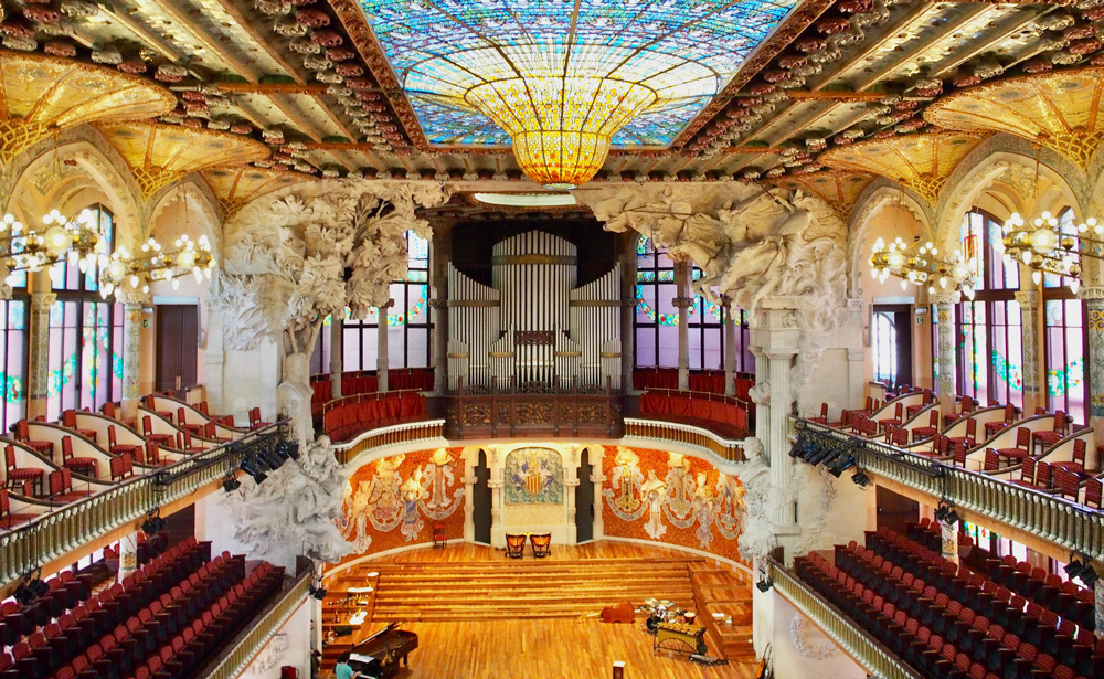 カタルーニャ音楽堂 /バルセロナ