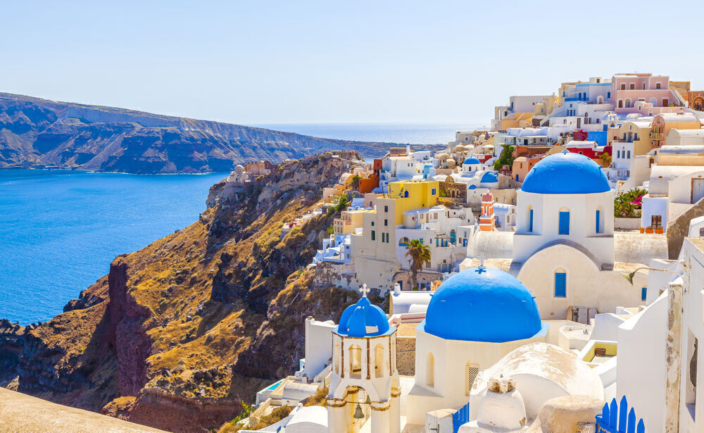 サントリーニ島（ギリシャ）