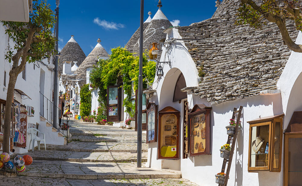 <strong>世界遺産</strong>アルベロベッロ<br/>(イタリア/バーリ)