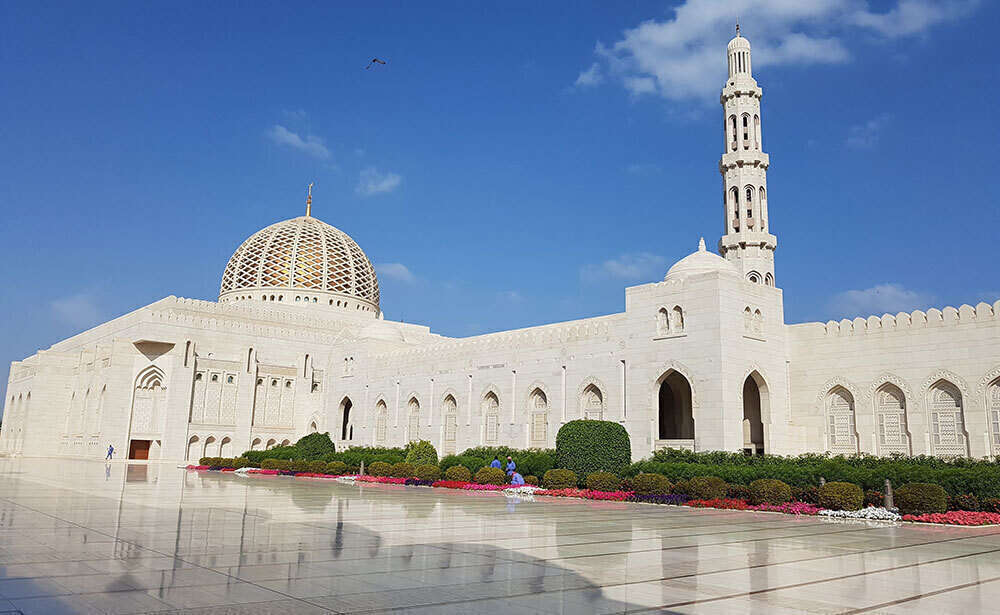 スルタンカブースグランドモスク<br/>（オマーン/マスカット）