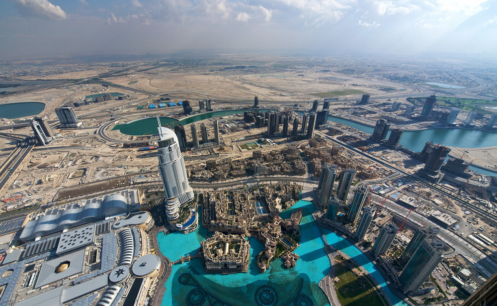 ブルジュ・ハリファ展望台<br/>(アラブ首長国連邦/ドバイ)
