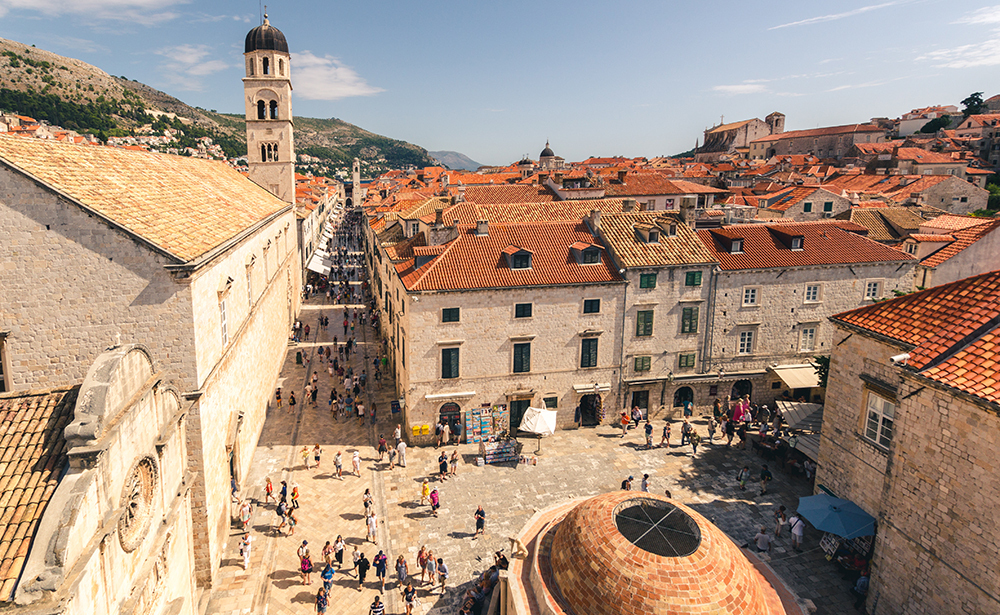 旧市街(クロアチア/ドブロブニク)