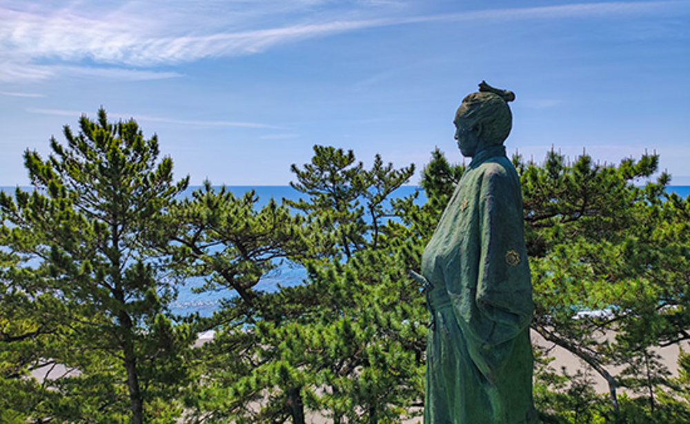 高知(桂浜・坂本竜馬像)