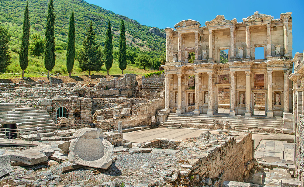 エフェソス遺跡<br>クシャダスより【オプショナルツアー】