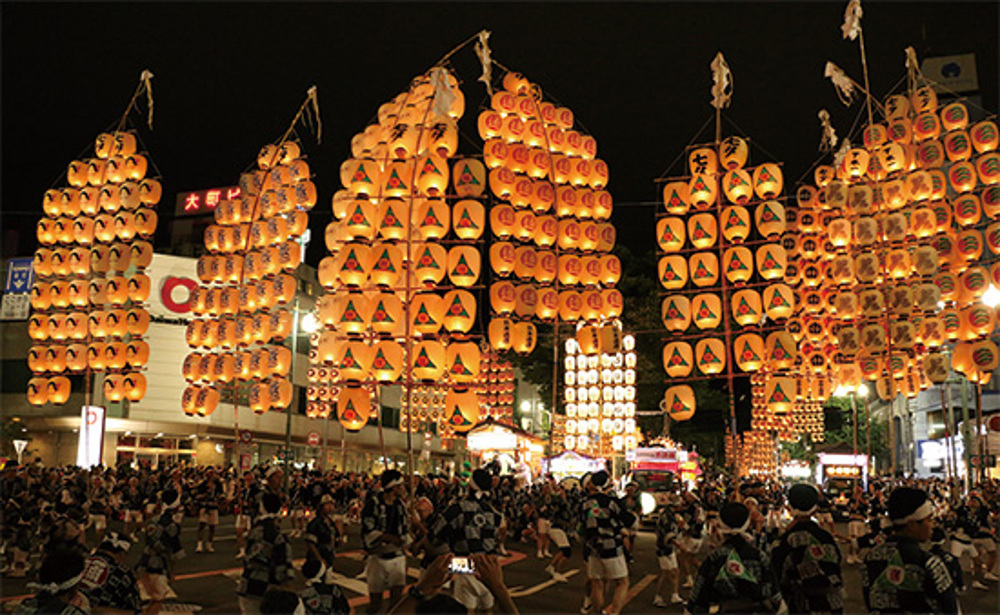 秋田竿燈まつり（イメージ）