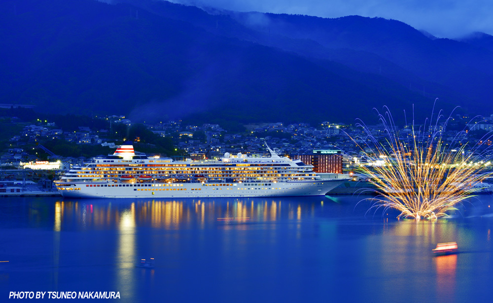 大船渡花火（イメージ）