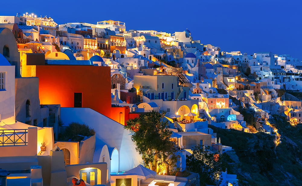 サントリー二島（夜の景色）