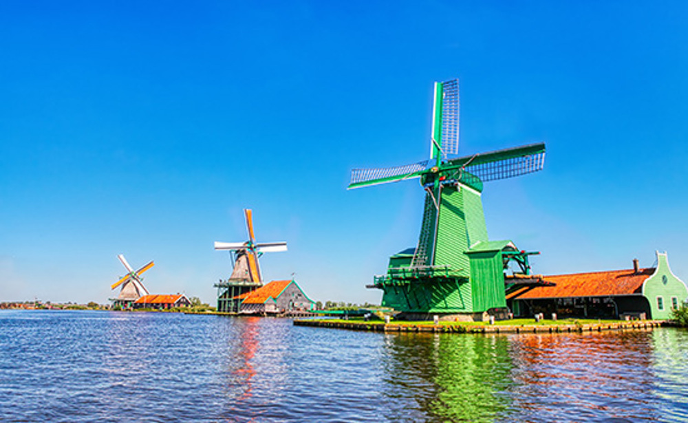 ザーンセスカンス風車村<br>(アムステルダム/オランダ)