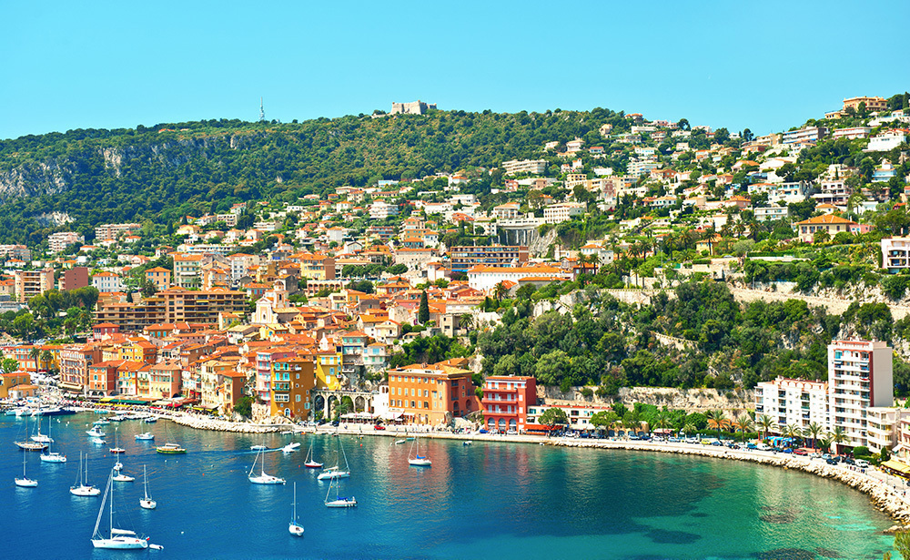 プロムナードデザングレ（ヴィルフランシュ/フランス）