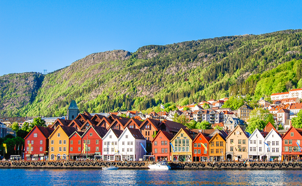 8/20発：世界遺産ブリッゲン地区（ベルゲン）