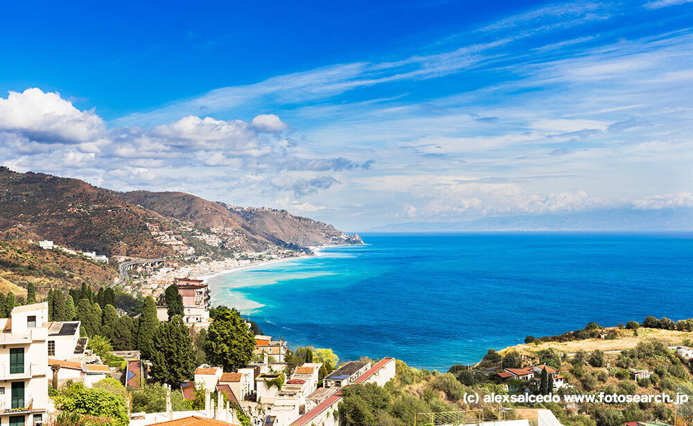 タオルミーナ<br>（メッシーナより観光）