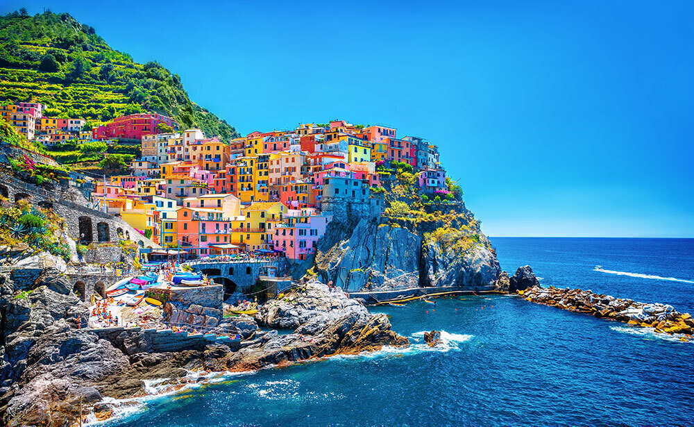 【OP】<strong>世界遺産</strong>チンクエテッレ<br>(ラスペツィアより観光)