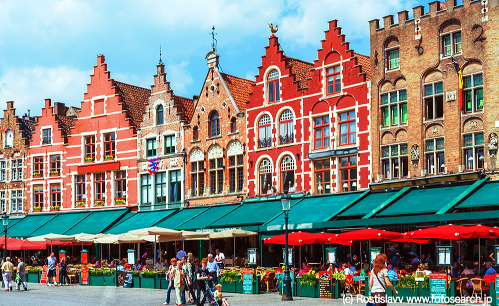 【OP】マルクト広場<br/>(ベルギー/ブルージュ)