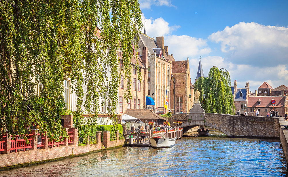 【OP】運河クルーズ乗船/イメージ<br/>(ベルギー/ブルージュ)