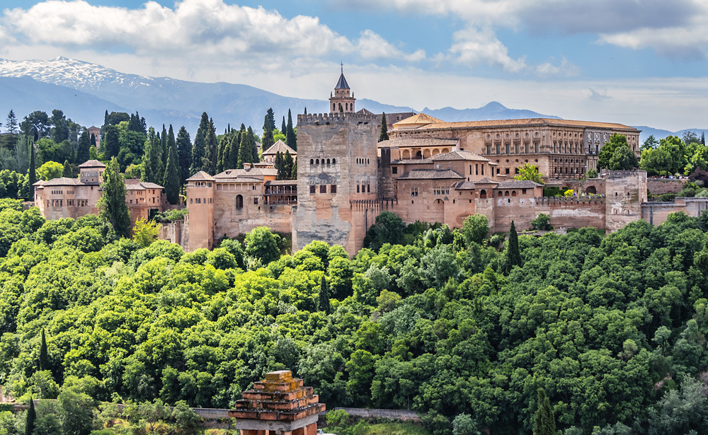 【OP】アルハンブラ宮殿<br/>(スペイン/グラナダ)マラガより観光