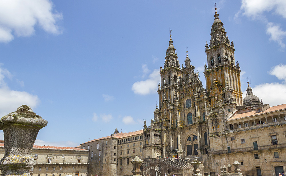 サンチャゴデコンポステーラ<br>(ラコルーニャから観光)