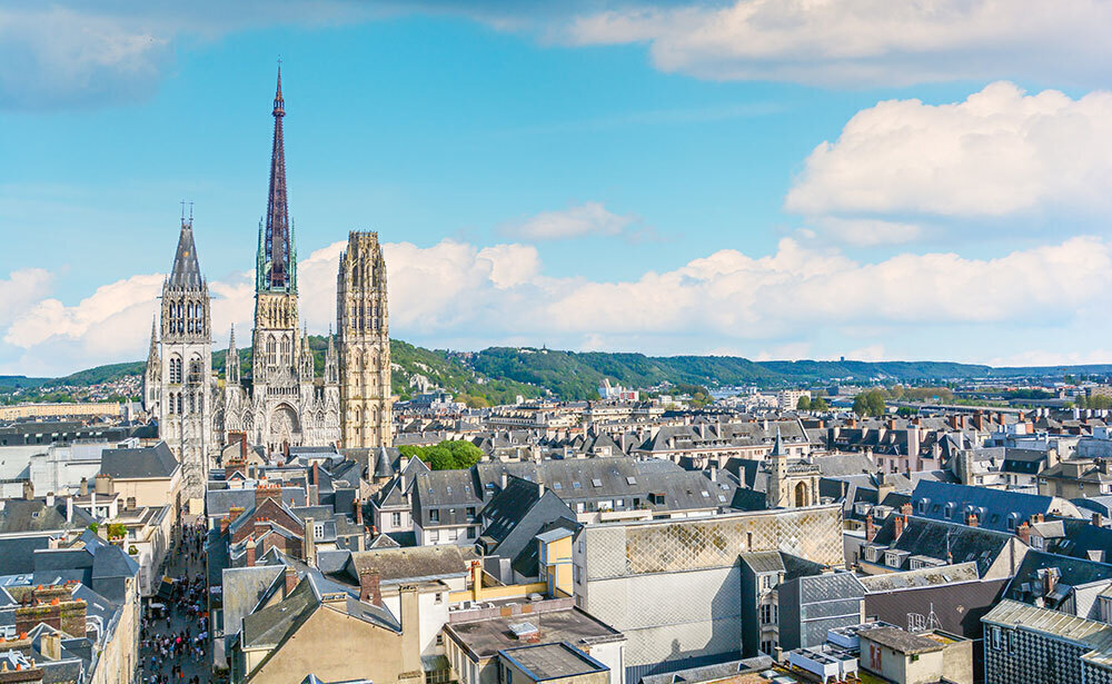 ルーアン<br>(ルアーブルから観光)