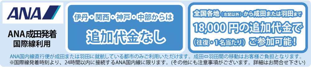 成田発着