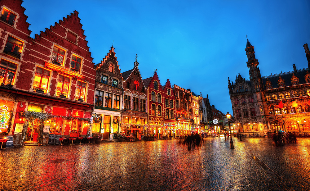 ブルージュのクリスマスマーケット