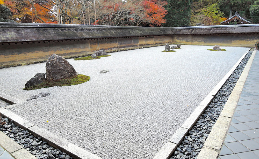 京都・龍安寺石庭 (2日目)