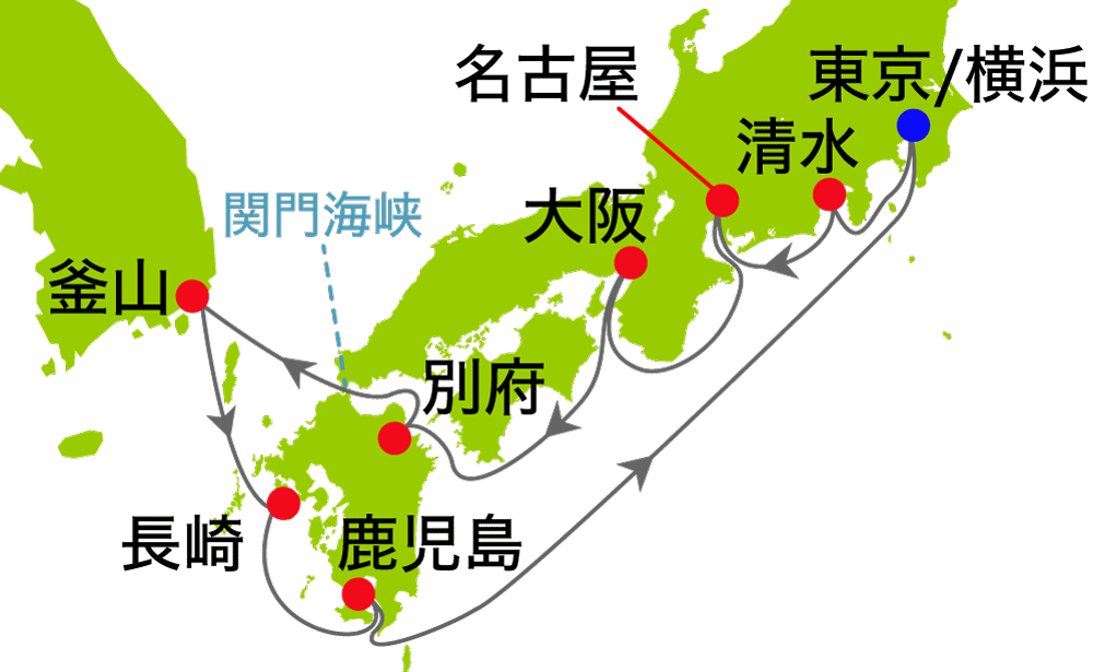 航路図