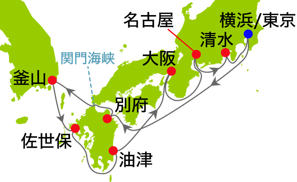 航路図