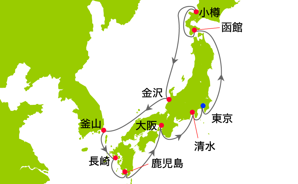 航路図