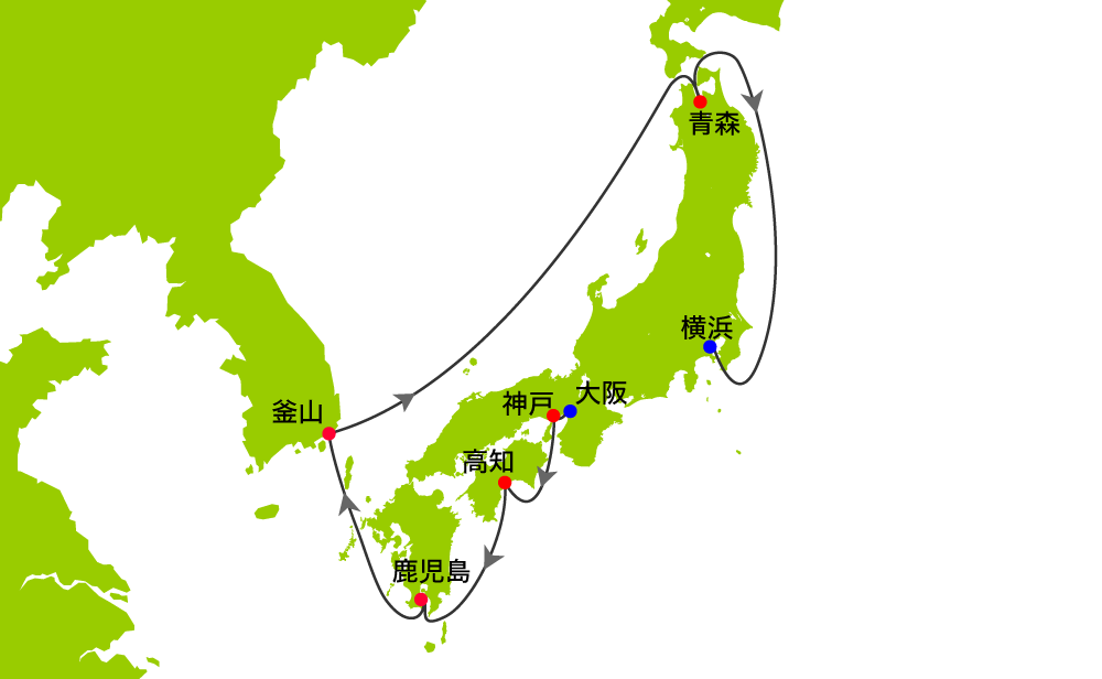航路図