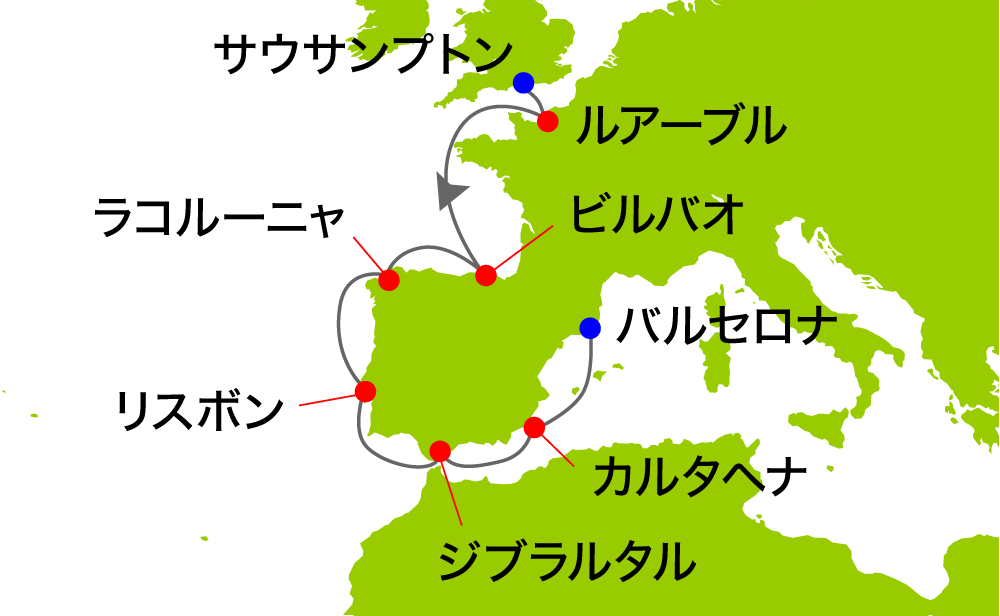 航路図