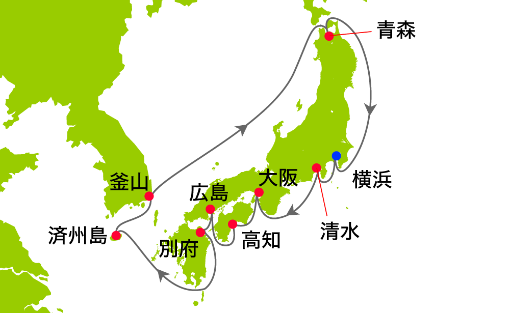 航路図