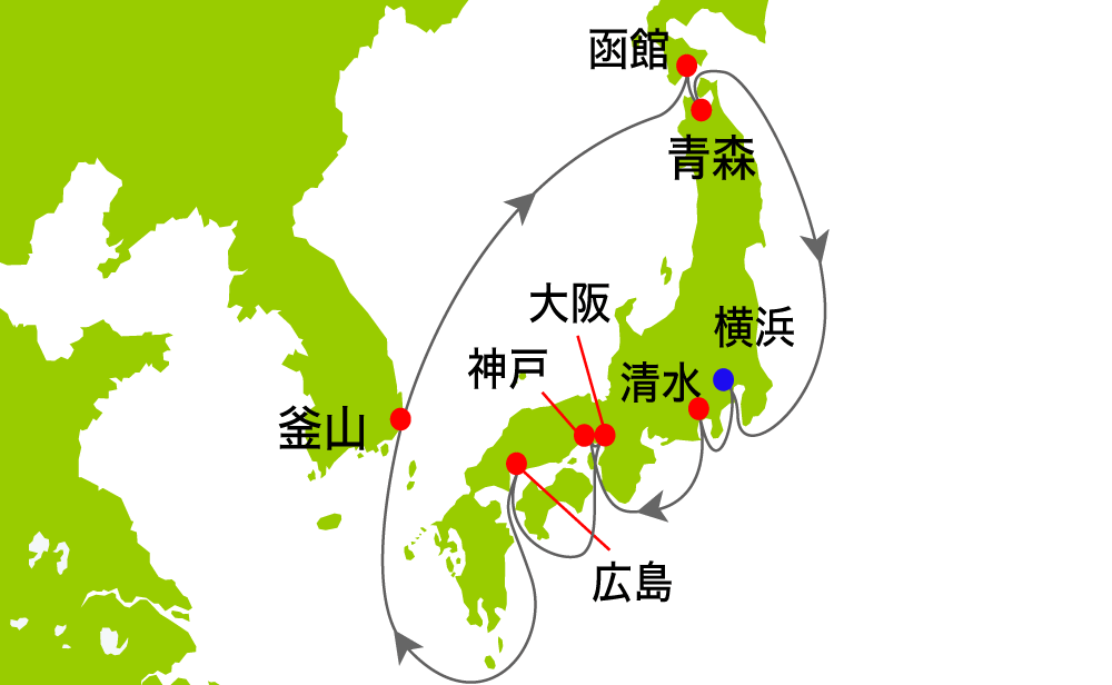 航路図