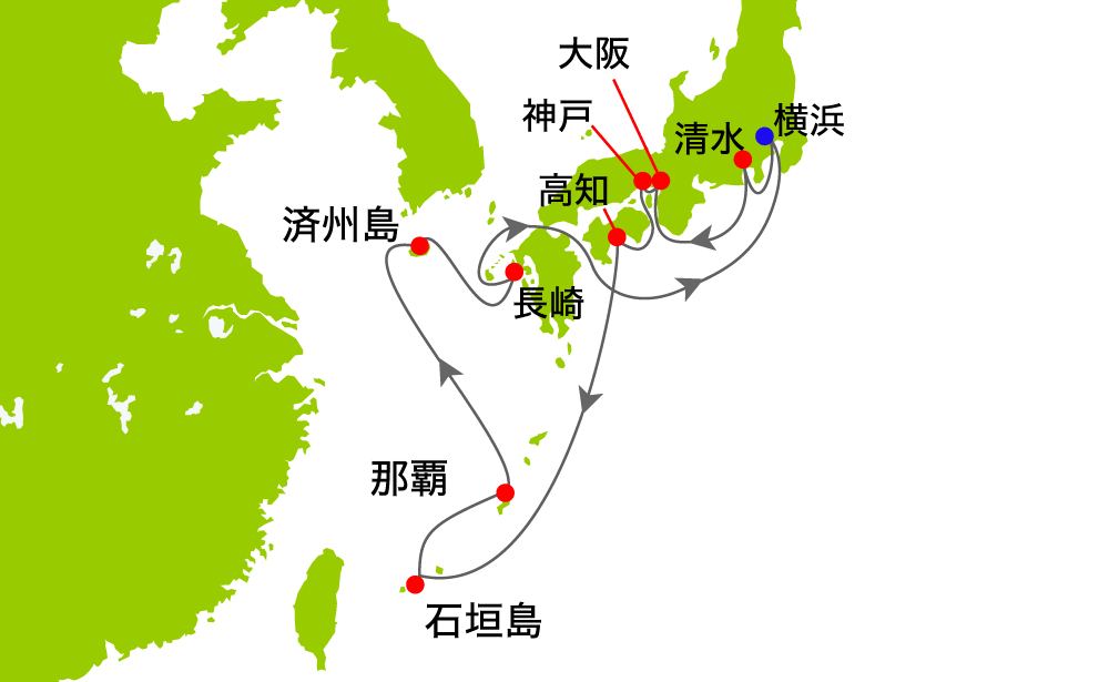航路図