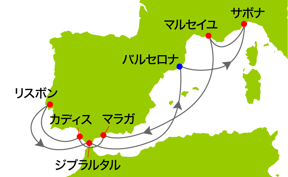 航路イメージ