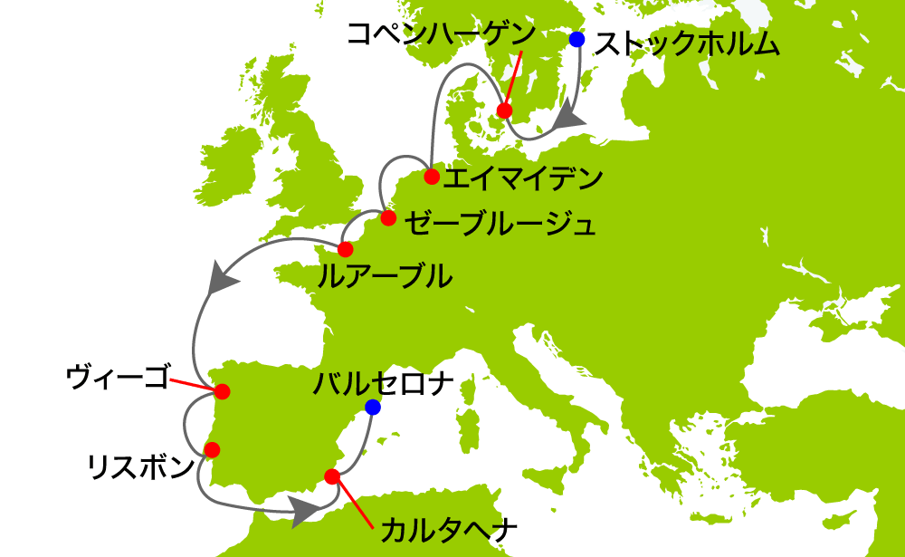 航路図