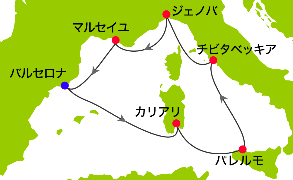 航路図