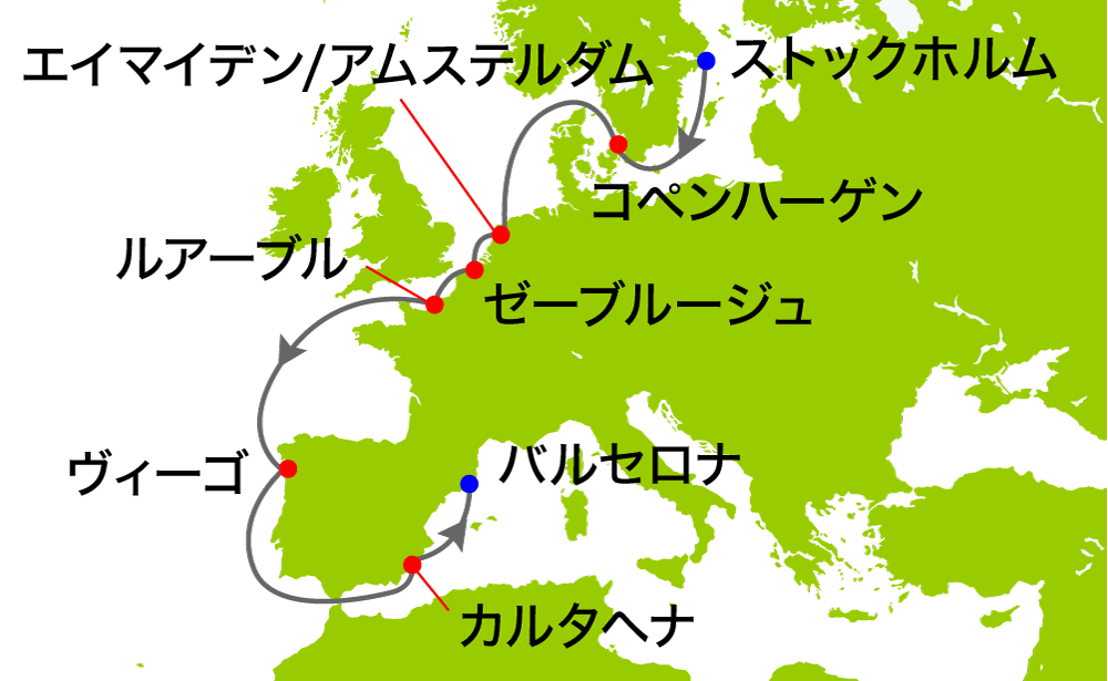 航路図