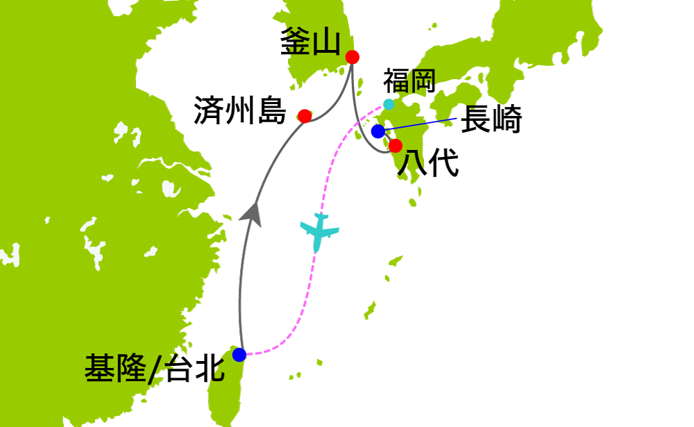 航路図