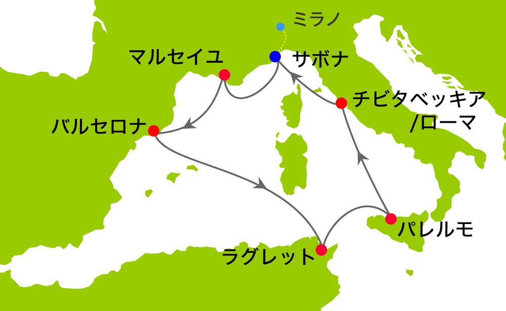 航路図