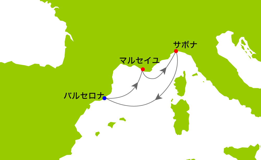航路図