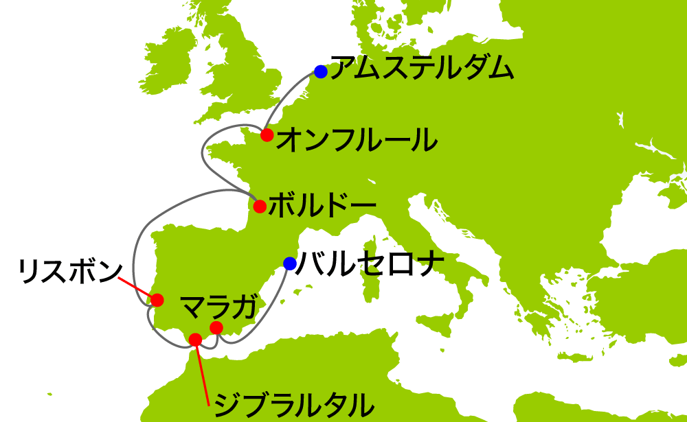 航路図