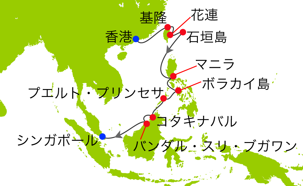 航路図