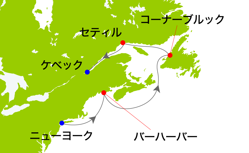 航路図
