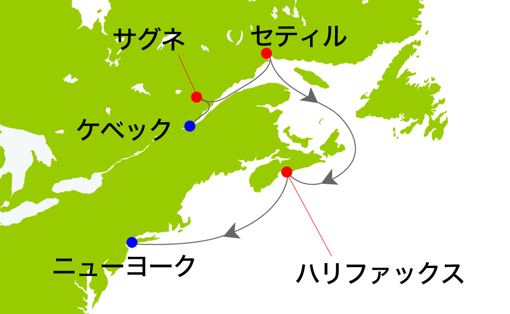 航路図
