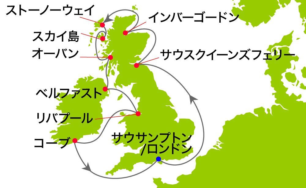 航路図