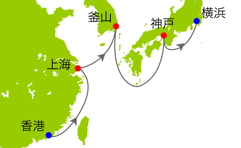 航路図